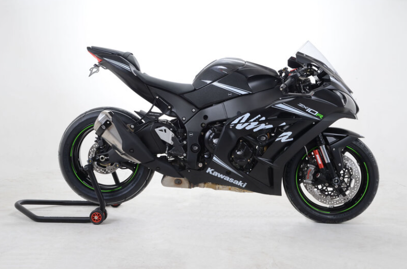 Краш тапи R&amp;G RACING Aero Crash Protectors - White Kawasaki ZX10-R/RR 21-25_3